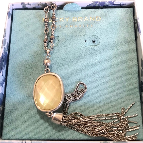 Lucky Brand Long Tassel Necklace - Picture 3 of 3